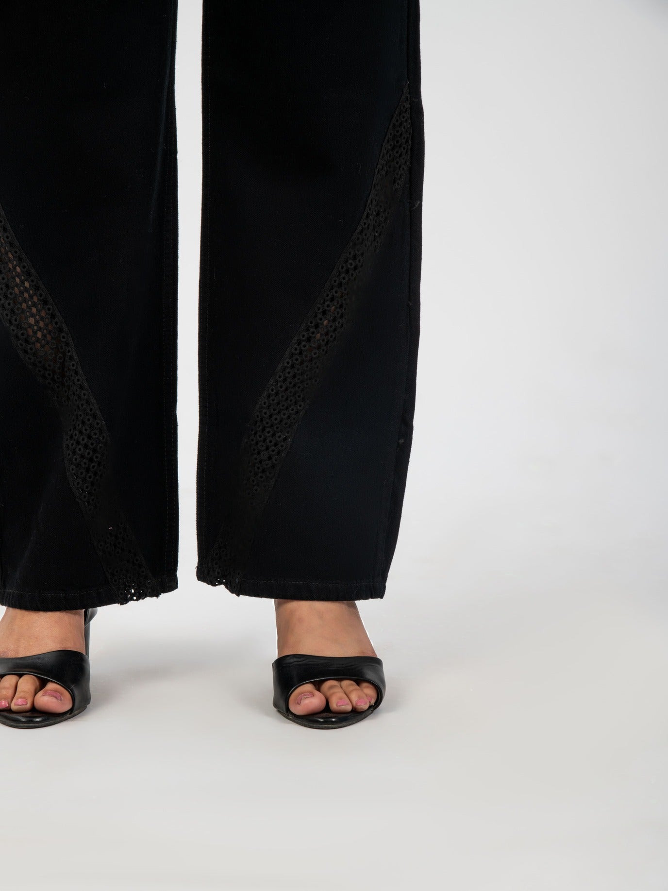 Black customised demin