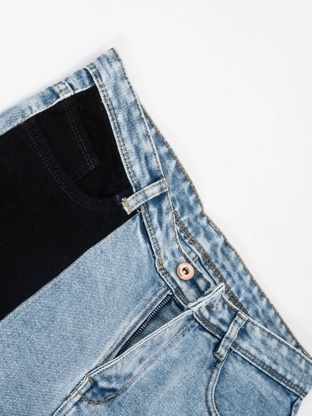Washed customised Denim