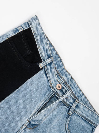 Washed customised Denim