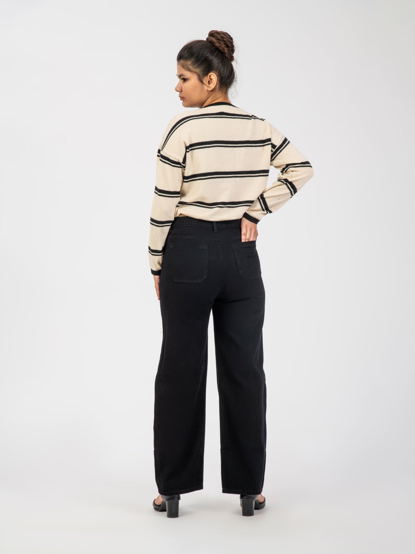 Black customised demin