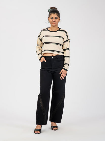 Black customised demin