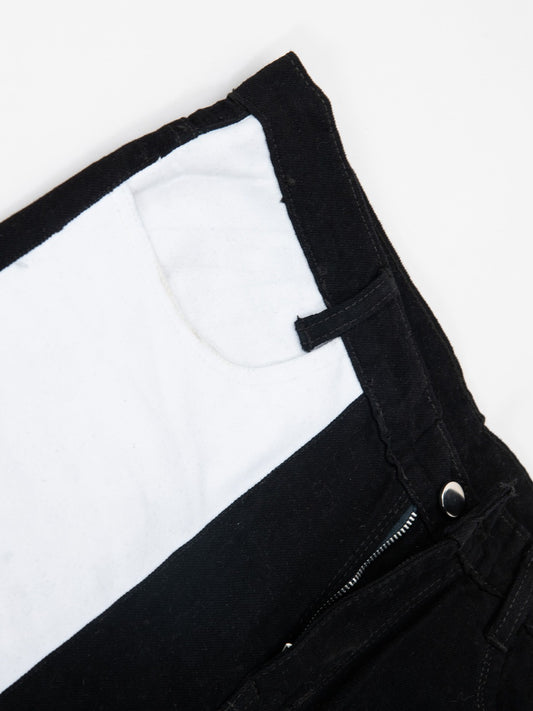 Black customised demin