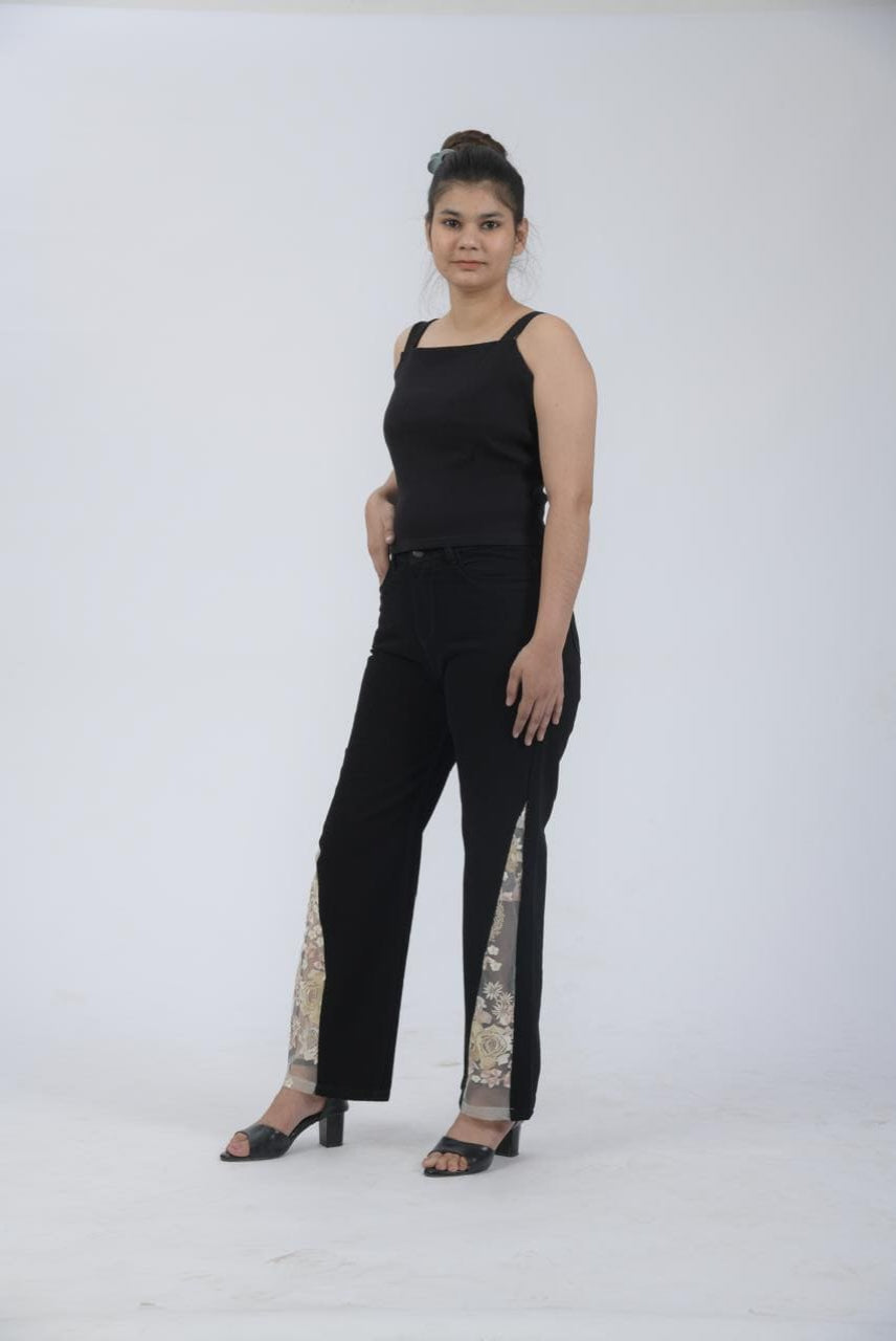 Black customised demin